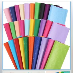 Colorful Tissue Paper. Set of 15 sheets